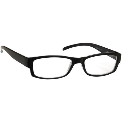 UV Reader Lunettes de Lecture Noir Dioptrie 2 50 Designer Léger et