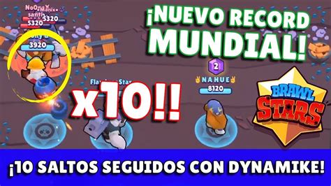 El Primer Jugador En Lograr 10 Saltos Con Dynamike Kmanus88 Brawl