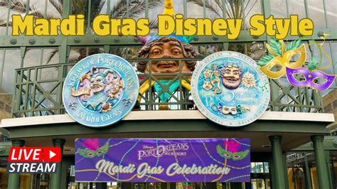 Live Disney Mardi Gras Celebration And Surprise Park Visit Walt