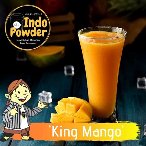 Bubuk Minuman Rasa Mangga Kg King Mango Kg King Mango Powder