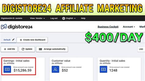 Digistore24 Affiliate Marketing Tutorial For Beginners YouTube