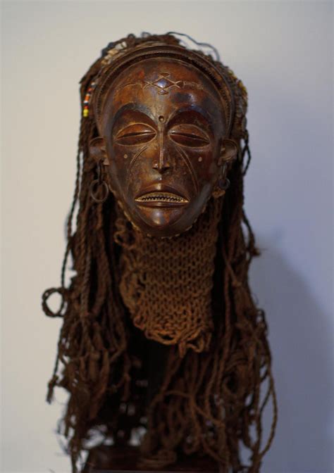 Female Mask Pwo Chokwe Angola Democratic Republic Of Congo Museum Quality At 1stdibs