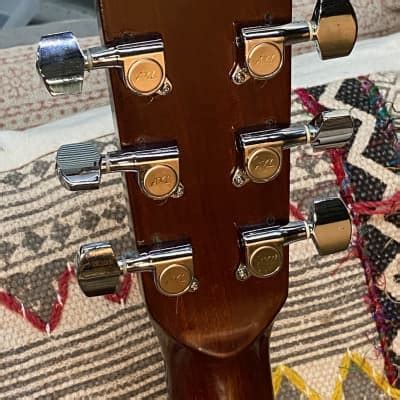 Morris W Dreadnought Acoustic Made In Japan Natural Reverb