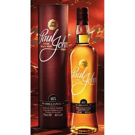 Whisky Paul John Brilliance Single Malt 70cl Garrafeira S Pedro