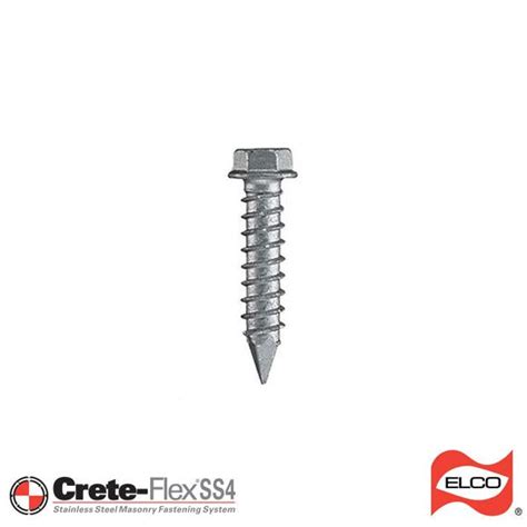 Elco Crete Flex Ss4 Masonry Anchors Bridge Fasteners