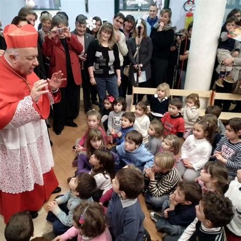 Inverigo Il Cardinal Tettamanzi Ha Inaugurato La Scuola D Infanzia