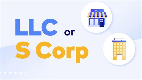 Llc Vs S Corp What Is The Difference Youtube