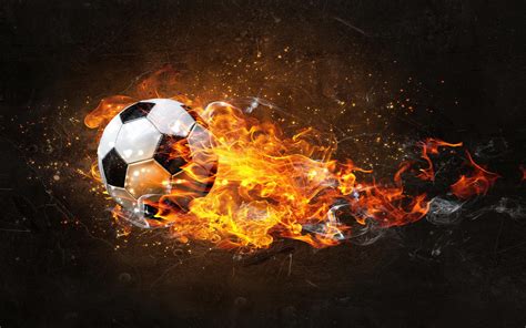 Flaming Soccer Ball Wallpapers Top Free Flaming Soccer Ball