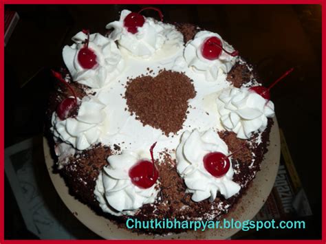 Shubhas Kitchen Chutki Bhar Pyar Easy Black Forest Cake