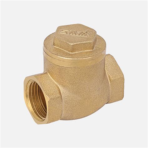 Golden 1 Inch Brass Check Valve At Best Price In Jamnagar Sava Metal Products