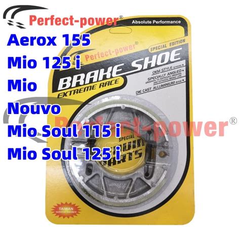 Perfect Power Brake Shoe Yamaha Aerox 155 Mio 125i Mio Soul 115i Mio