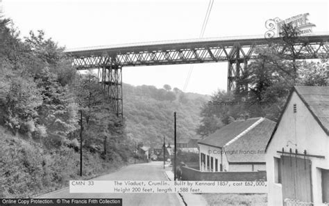 Photo of Crumlin, The Viaduct c.1955 - Francis Frith