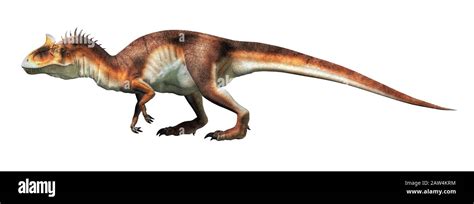 Cryolophosaurus Was A Carnivorous Theropod Dinosaur Known For A