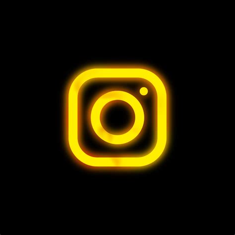 Icono Instagram Neon Atelier Yuwaciaojp