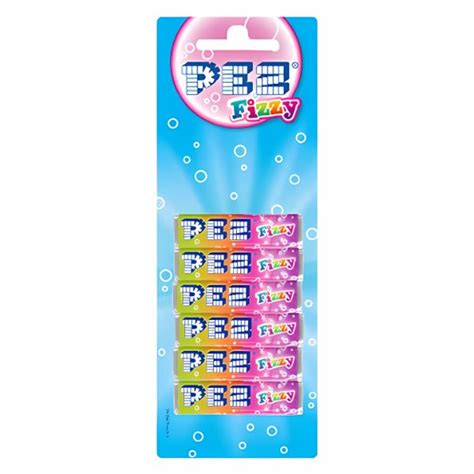 A Pez Refill Fizzy 6 Pack 51g - Jessica's Sweets