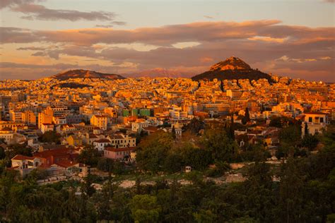 Sunset in Athens, Greece – Wavelet Photography