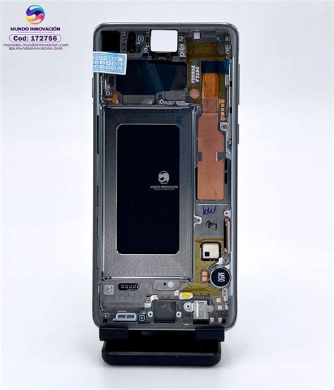 Lcd Samsung S G Service Pack Con Marco Negra S P S Mundo