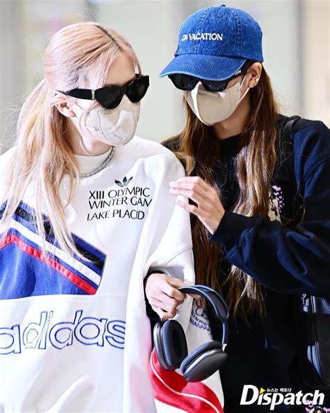 230504 Rosé And Lisa Incheon International Airport Arrival From New