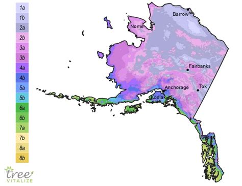 Alaska Plant Hardiness Zones