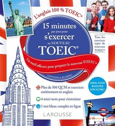 Livre 15 Minutes Par Jour Pour S Exercer Au Nouveau TOEIC Un Outil