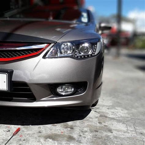 Pro Tuning Sonar Headlight Fitted On Honda Civic Fd Facebook