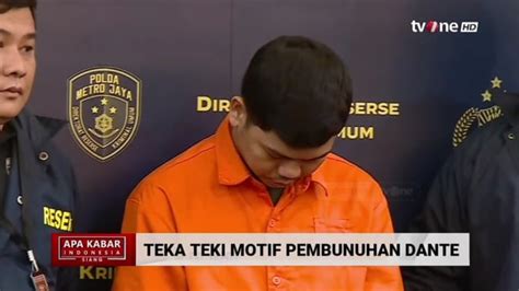 Rekonstruksi Pembunuhan Dante Begini Cara Yudha Arfandi Bunuh Anak