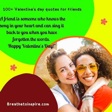 100+ Valentines Day Quotes For Friends And Best Friends - Breathe To ...