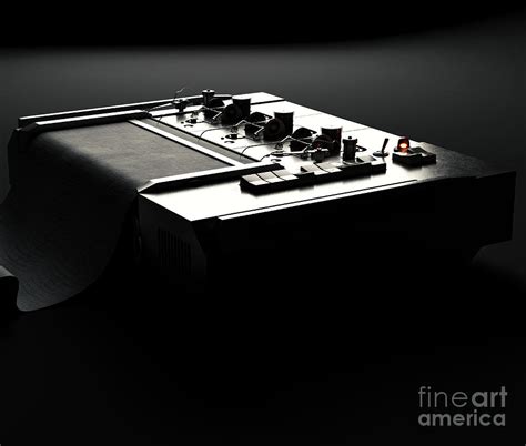 Russian Vintage Polygraph Lie Detector Machine Digital Art by Allan ...
