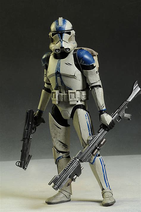 Star Wars Clone Trooper Deluxe 501st Sixth Scale Figure By Sideshow