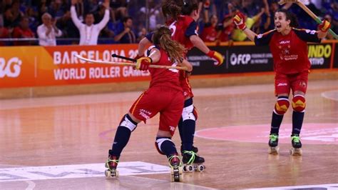 Mundial de Hockey Patines La selección española femenina de hockey