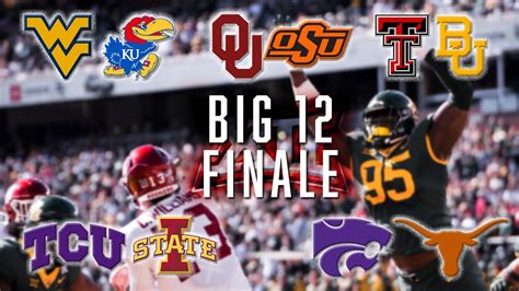 Who Will Make It To The Big 12 Championship Game Week 13 Preview