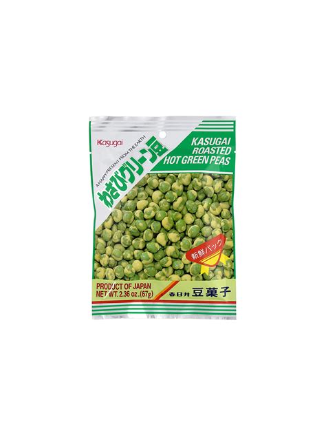 Roasted Hotwasabi Green Peas Timely Basket