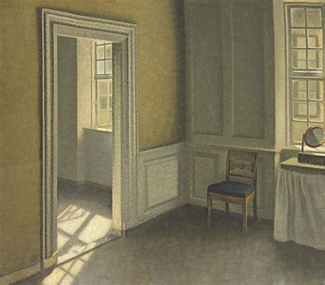 Vilhelm Hammershøi Danish 1864 1916 Bedroom Strandgade 30 20th