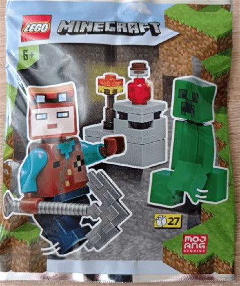 662204 LEGO Minecraft 662204 Miner And Creeper Foil Pack