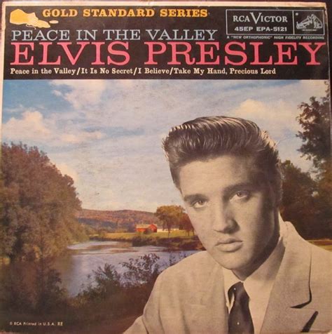 Elvis Presley - Peace In The Valley (1959, Vinyl) | Discogs