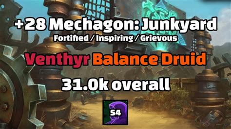 Wow Junkyard Fortified Venthyr Balance Druid Shadowlands