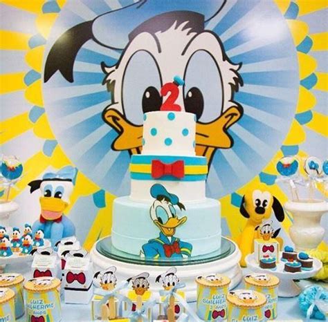 Donald Duck Party Idea Festa Do Pato Donald Pato Donald