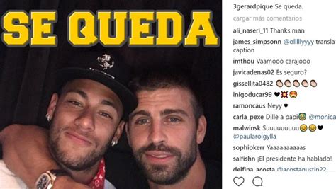 Una Año Después Del “se Queda” De Piqué Sobre Neymar