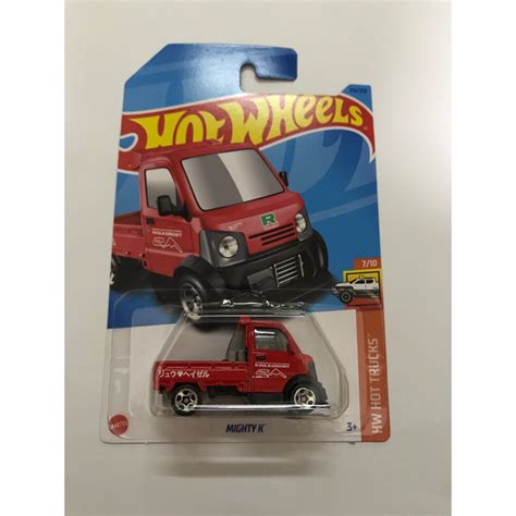 2023 Hot Wheels Mighty K By Ryu Asada Red HW Hot Trucks Series Case M Shopee Malaysia