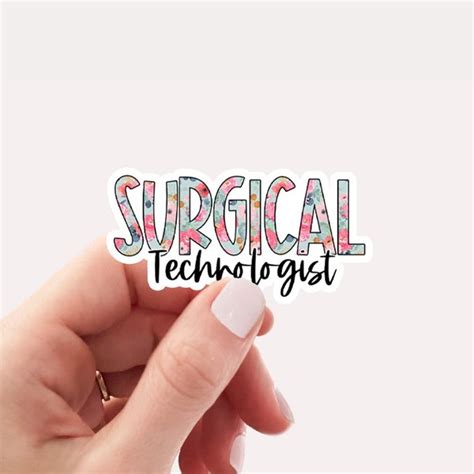 Surgical Tech Badge Etsy