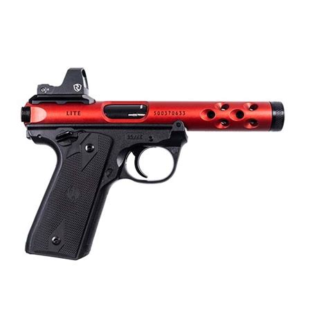 Ruger Mk Iv 2245 Red 22 44 Red Dot Pistol One Stop Firearms