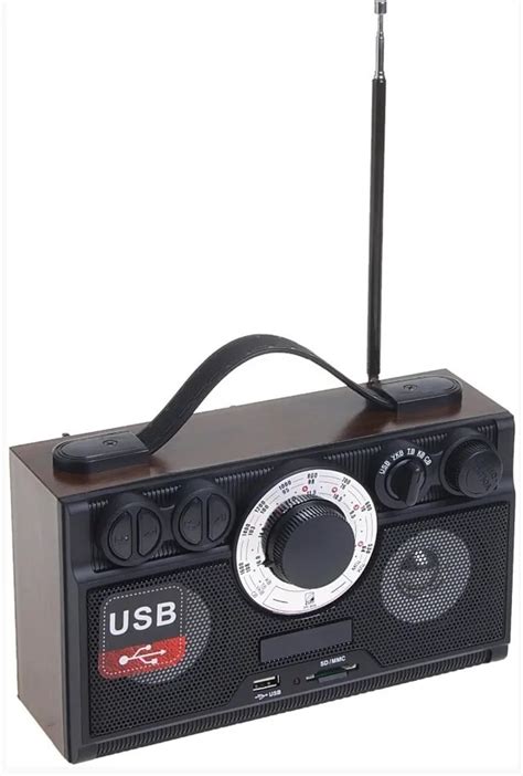 Радиоприемник БЗРП РП-304 УКВ 64-108МГц, бат. 4*R20, 220V, USB/SD, 2 ...