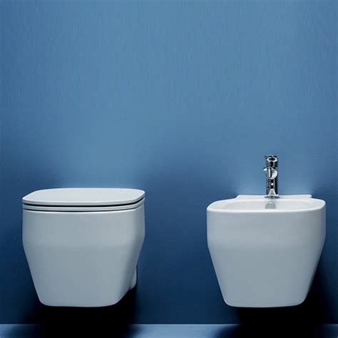 Sanitaires Suspendus Ceramica Azzurra Glaze Wc Bidet Si Ge Soft