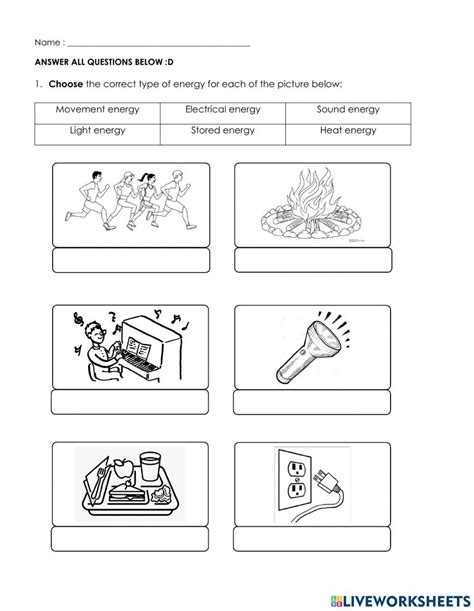 Science Year 4 Online Worksheet Live Worksheets Worksheets Library