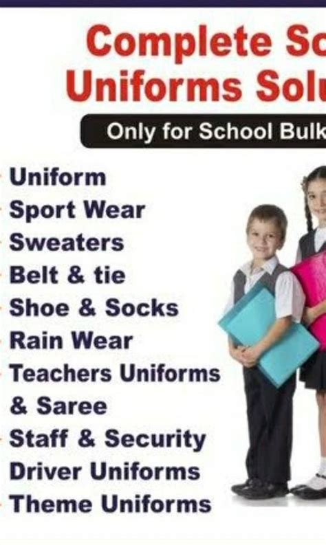 Write An Advertisement For School Uniform