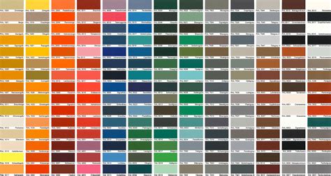 Paint Color RAL Chart Color Quality Control 49 OFF