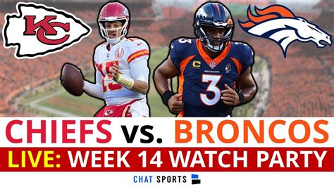 Chiefs Vs Broncos Live Streaming Scoreboard Play By Play Highlights