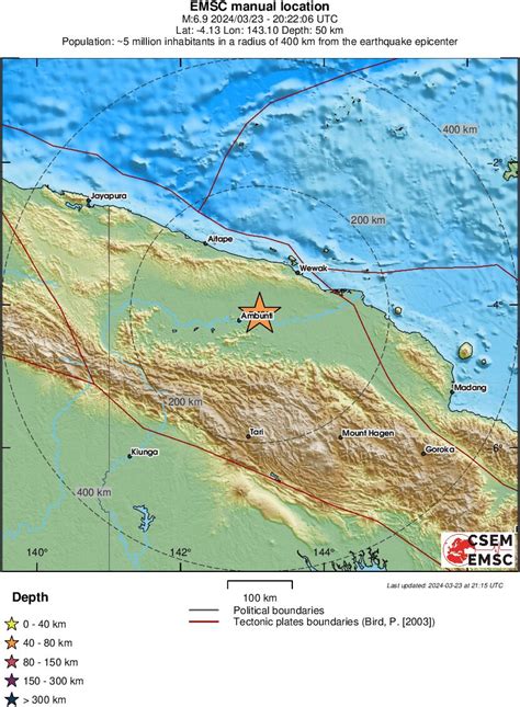 Cutremur Puternic Cu Magnitudinea De 6 9 Grade In Papua Noua Guinee