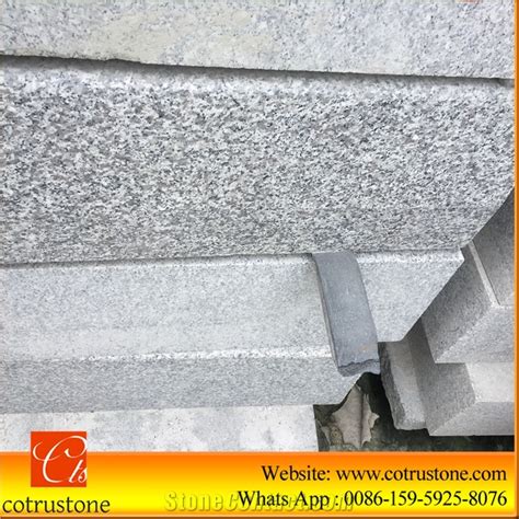 China Grey Granite G623 Kerbstone Kerbs Curbs For Road Side Stone