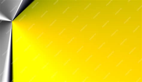 Premium Photo | White and yellow origami paper abstract background